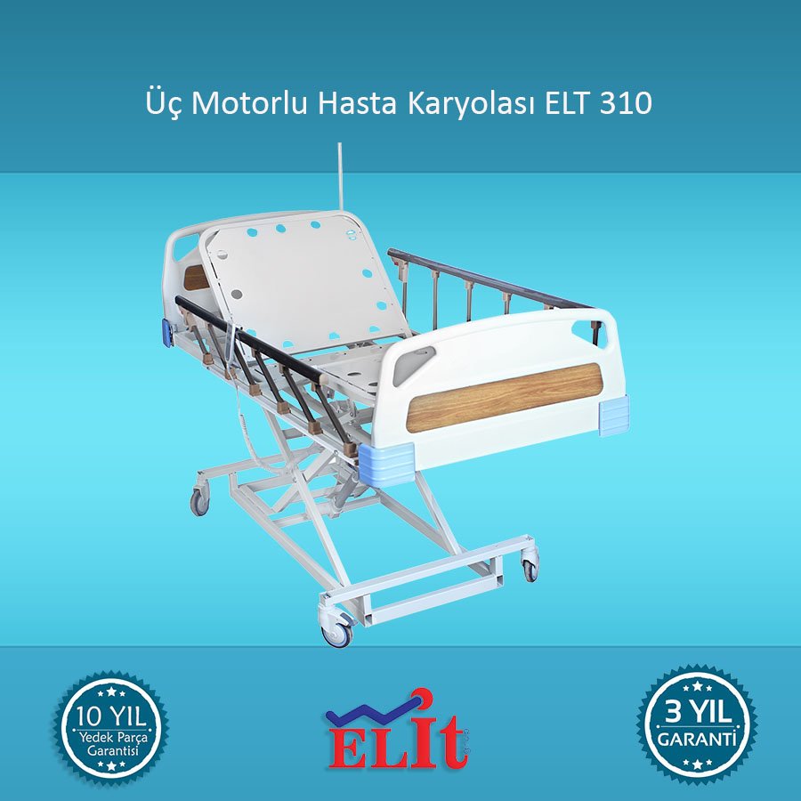 Üç Motorlu  Hasta Karyolası ELT 310